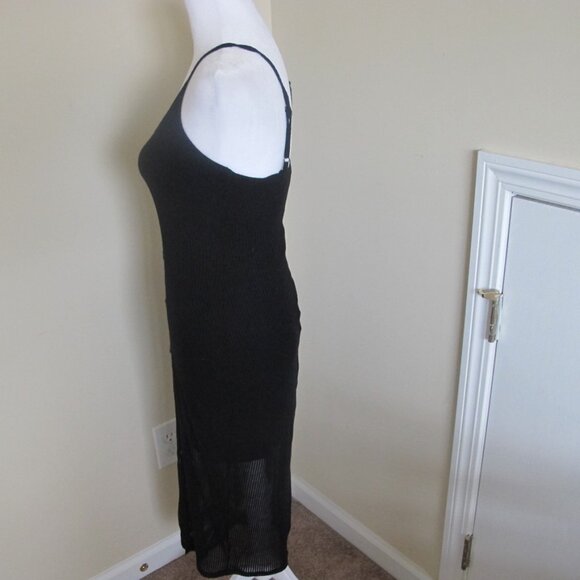 Women's Express Sleeveless Black Buttoned Tank Dress Size XS EUC - Picture 3 of 6